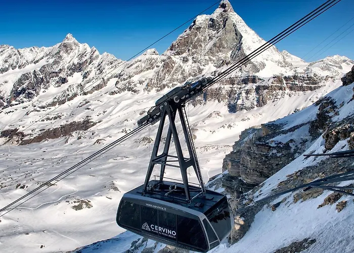 In Aosta Valley Near Lift * Брей-Червінія