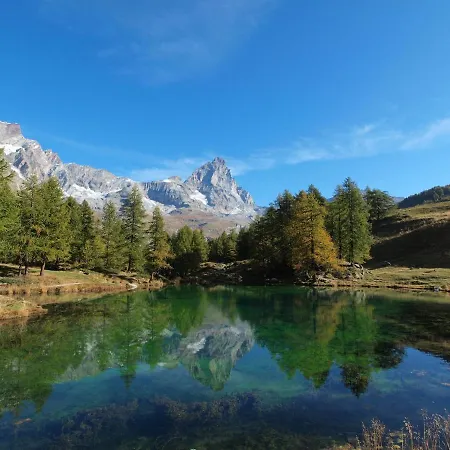 In Aosta Valley Near Lift Breuil-Cervinia