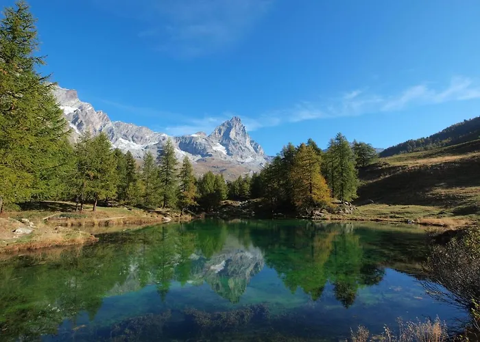In Aosta Valley Near Lift Breuil-Cervinia